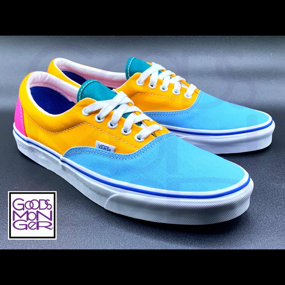 Vans Era Canvas ‘Color Block’ Multi-Color/Bright - Picture 3 of 11